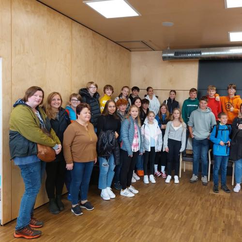 Gruppenfoto der Klasse 4c