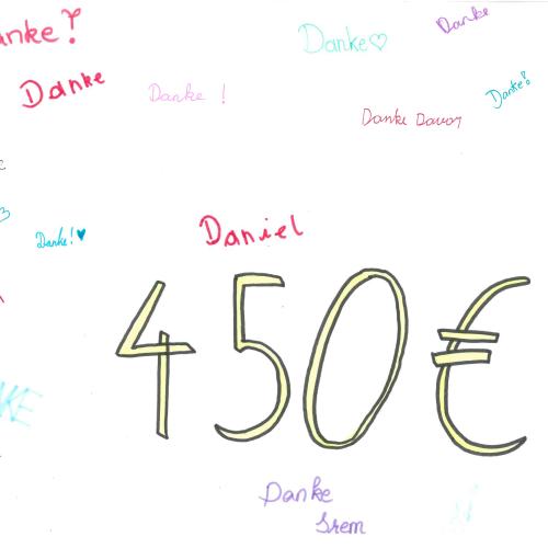 Dankes-Plakat Spenden
