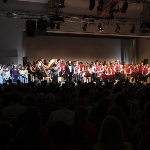 Blick auf das Ensemble