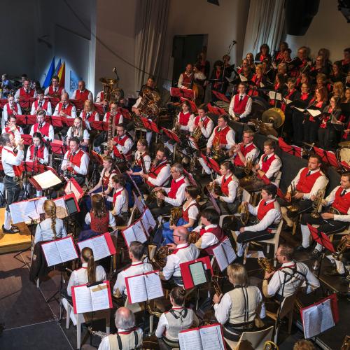 Blick auf das Ensemble