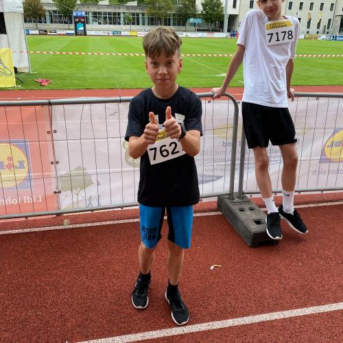 Schüler beim Start