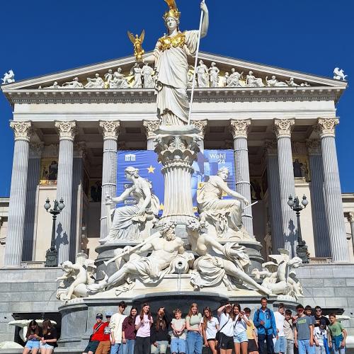 Schüler:innen in Wien