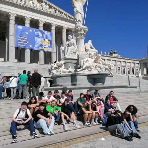 Schüler:innen in Wien