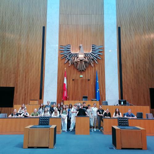 Schüler:innen in Wien