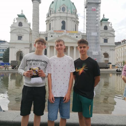 Schüler:innen in Wien
