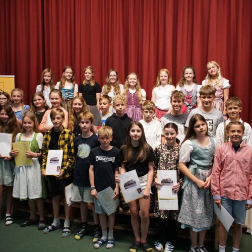 Ausgezeichnete Erfolge des Schuljahres 20223/24 der Mittelschule 2 St. Johann in Tirol.