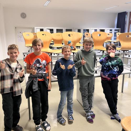Schüler:innen im BORG