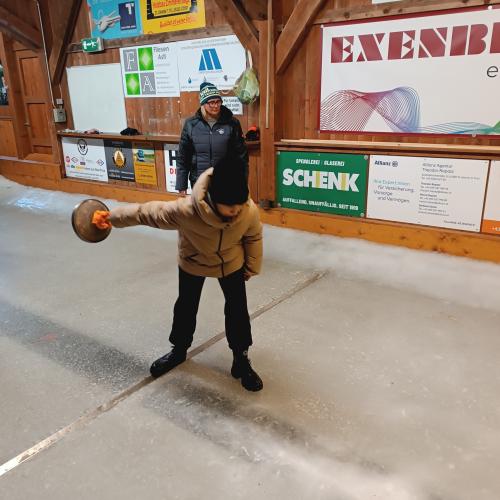 Stockschießen der 1c