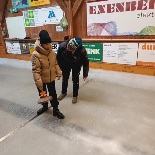 Stockschießen der 1c