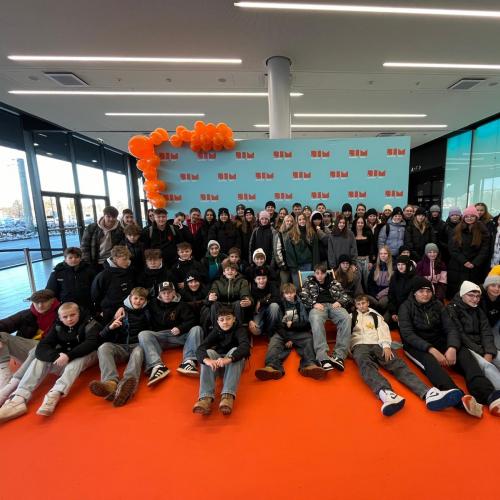 Schüler:innen bei der BIM