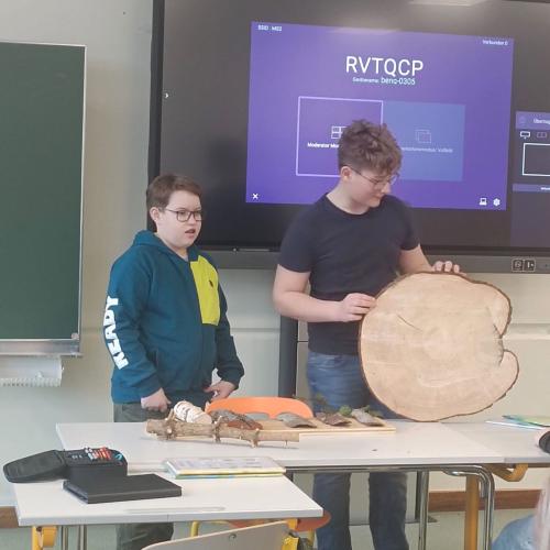 Vortrag von Schüler:innen