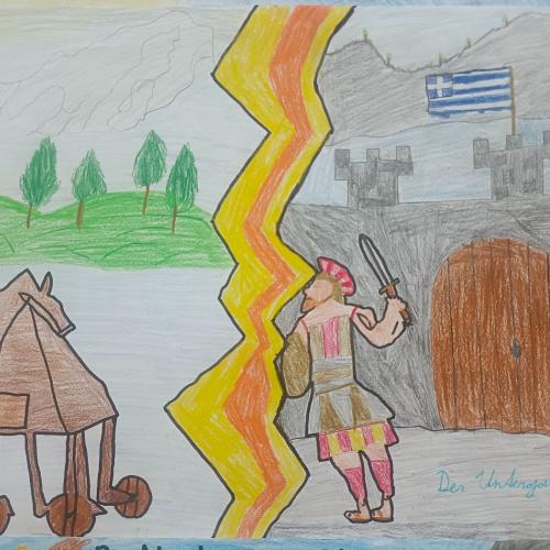 Kunstwerke zu den griechischen Sagen