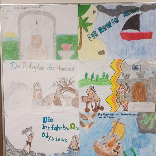 Kunstwerke zu den griechischen Sagen