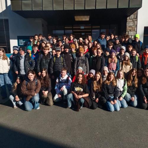 Schüler:innen beim Berufsfestival