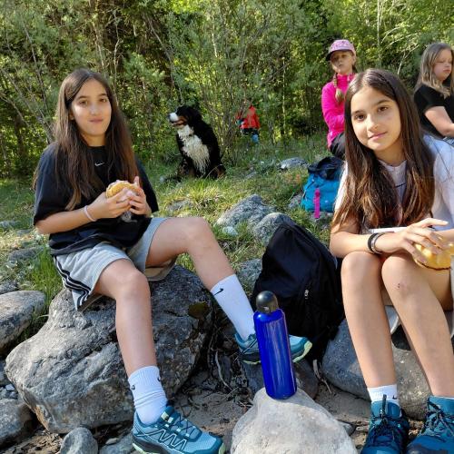 Schüler:innen in Brandenberg
