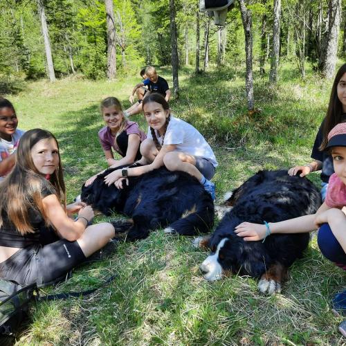 Schüler:innen in Brandenberg