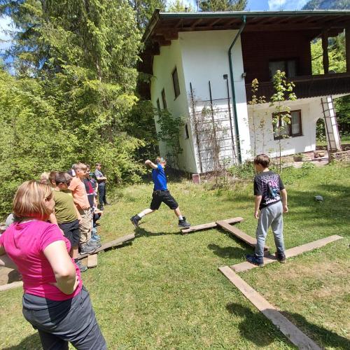 Schüler:innen in Brandenberg