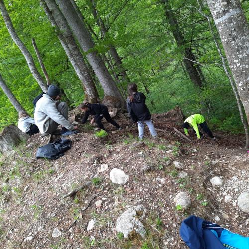 Schüler:innen in Brandenberg