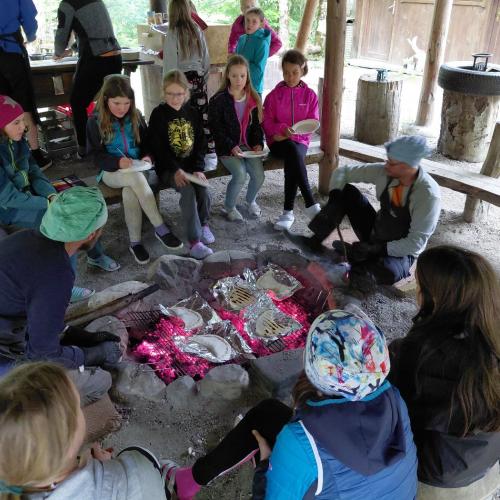 Schüler:innen in Brandenberg