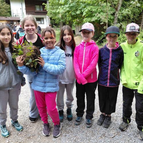 Schüler:innen in Brandenberg