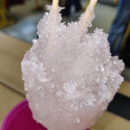 fertige Zuckerkristalle