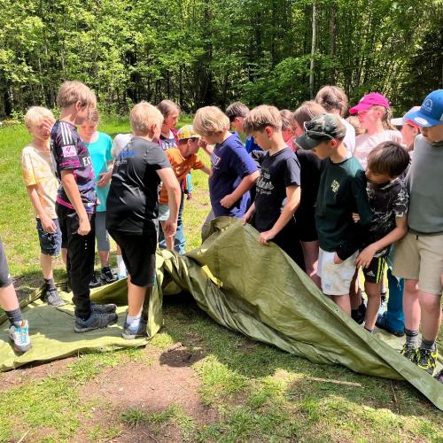 Schüler:innen in Brandenberg
