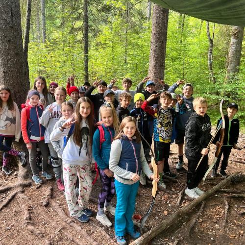 Schüler:innen in Brandenberg