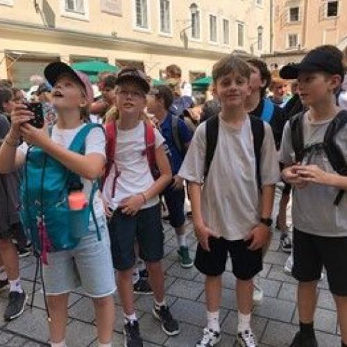 Schüler:innen in Salzburg