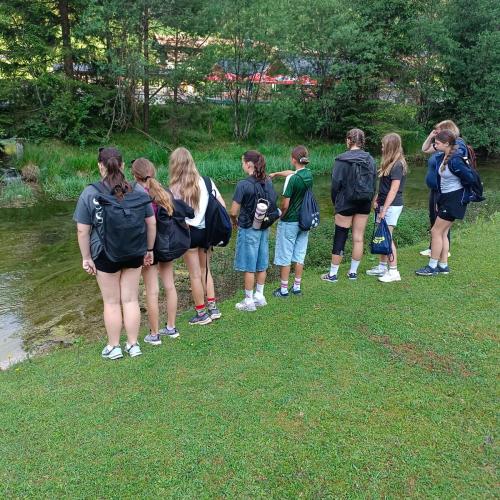 Schüler:innen bei den Projekttagen