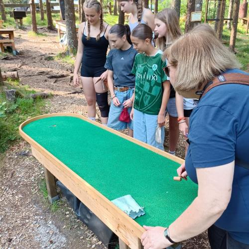 Schüler:innen bei den Projekttagen