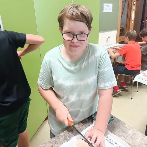 Schüler:innen bei den Projekttagen
