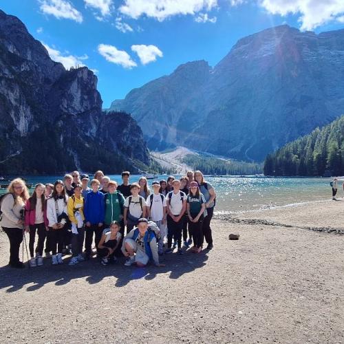 Gruppenfoto Pragser Wildsee