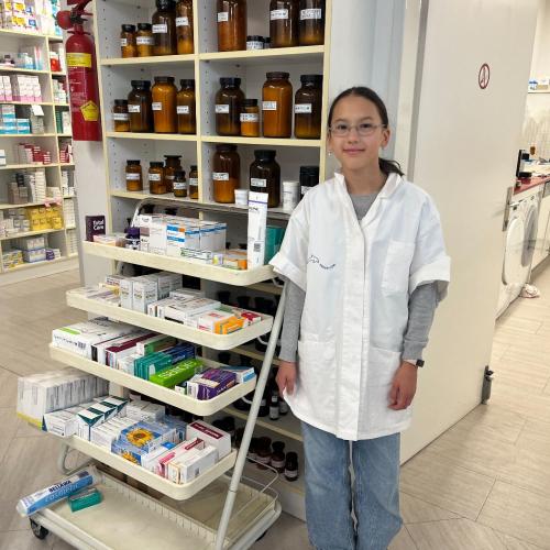 Schülerin bei den Berufspraktischen Tagen