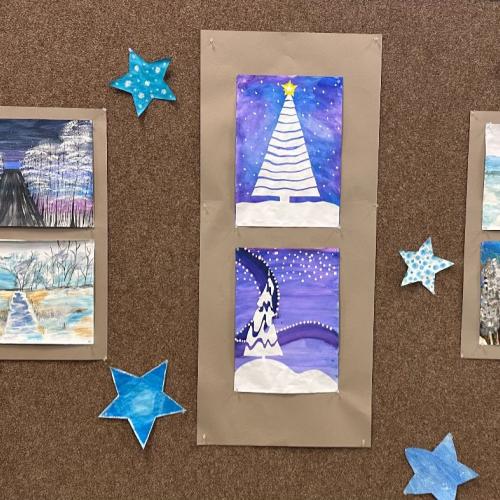 Winterliche Bildergalerie der MS2