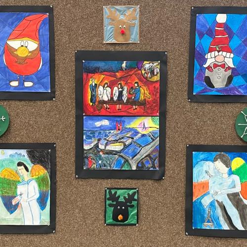 Winterliche Bildergalerie der MS2