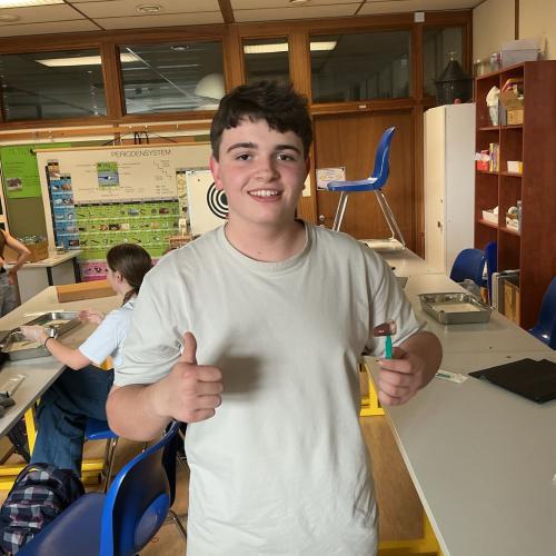 Schüler:innen im WPF Forscherwerkstatt