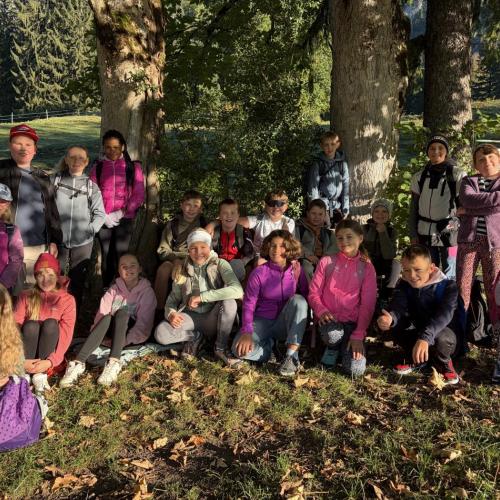 Klasse 1c - auf dem Weg ins Moor