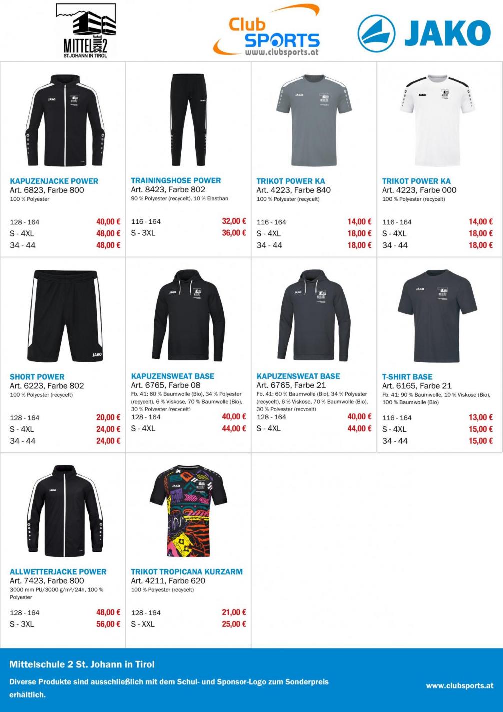 Schoolwear