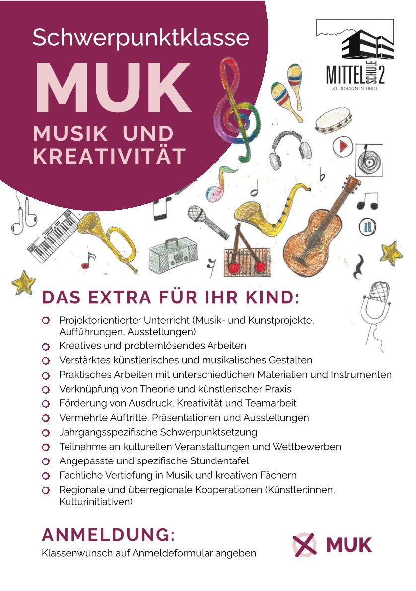 Schwerpunktklasse MUK