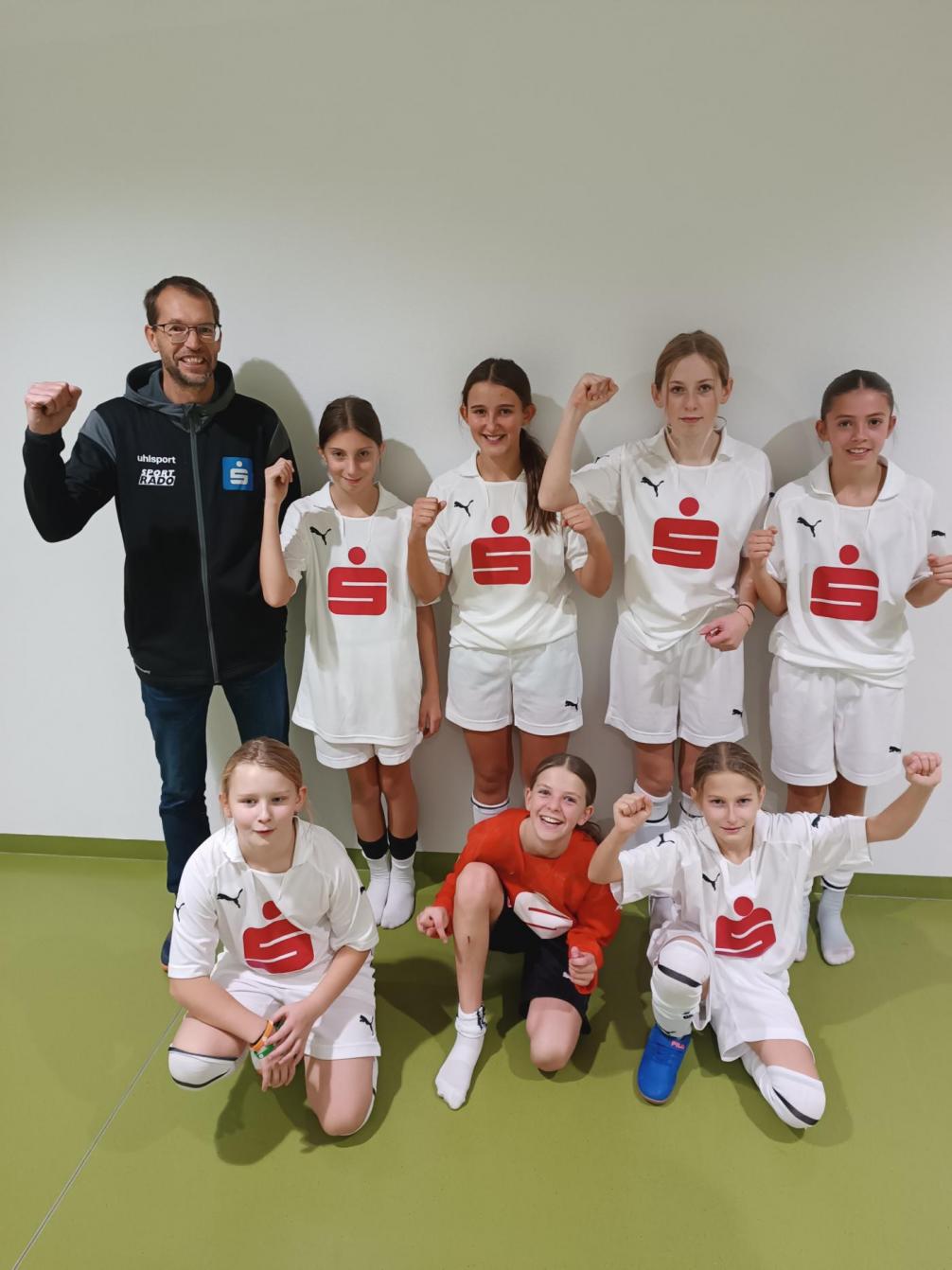 Schülerliga Fußball Mädchenteam