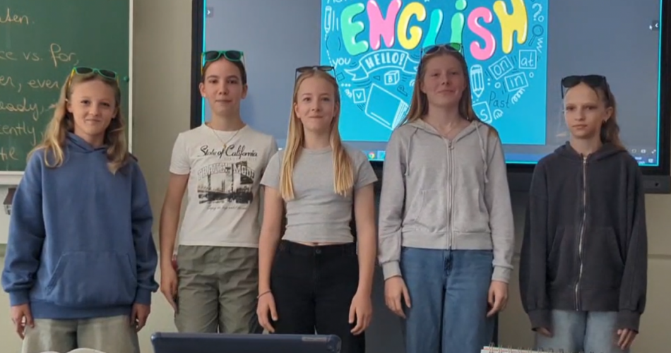 Schüler:innen im Englischunterricht