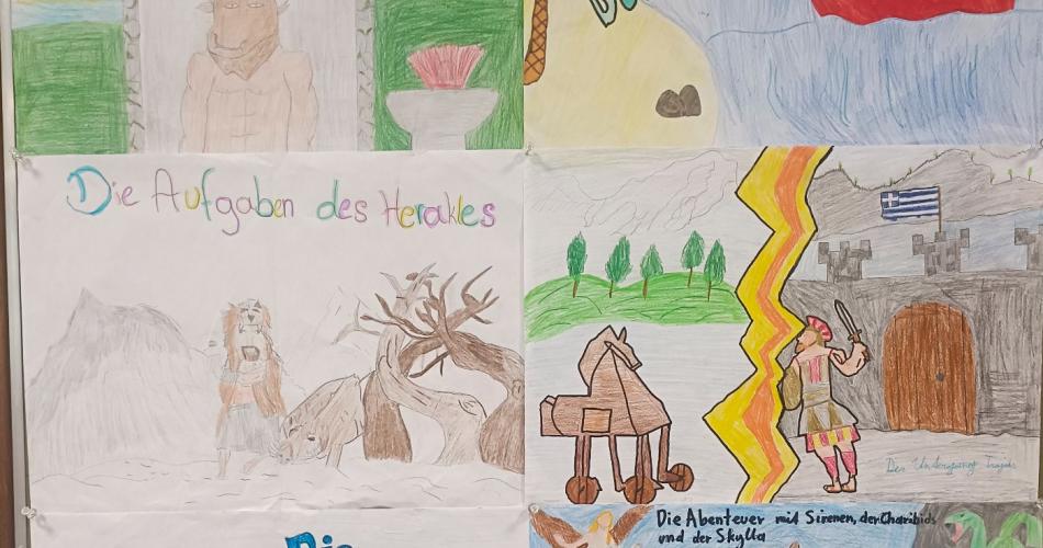 Kunstwerke zu den griechischen Sagen